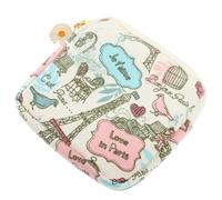 Homoyoyo Neceser Pequeño Para Compresas y Tampones - Bolsa Organizadora De Viaje Para Mujeres - Diseño Práctico Con Cremallera Ideal Para Enfermeras En Apuros