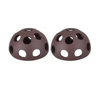 Homoyoyo Nido de Camarones de Cerámica Porosa 2 Unidades Criadero Pequeño Hemisférico para Acuarios Casa Refugio para Cría de Peces y Camarones Agua Subacuática