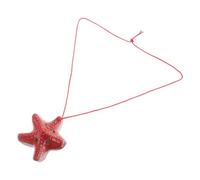 Homoyoyo Ocarina Instrumento Musical de Viento Ligero en Forma de Estrella de Mar Roja de Cerámica 6 Agujeros para Principiantes en Picnics y Diversión al Aire Libre