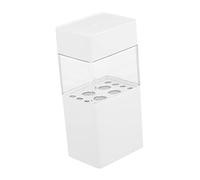 Homoyoyo Organizador de Brochas de Maquillaje para Mujer Cubo para Brochas de Maquillaje Soporte de Plástico para Cosméticos Estuche para Guardar Cosméticos