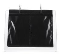 Homoyoyo Organizador de Pegatinas para Uñas Transparente con Estuche Resistente para Exhibir y Clasificar Calcomanías de Manicura Soporte Múltiple para Decoración y Notas Diarias