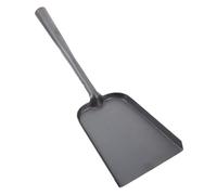 Homoyoyo Pala para Cenizas de Chimenea Grande de Acero al Carbono Resistente Pala Multifuncional para Estufas Barbacoas y Fogones Herramienta Ergonómica para Limpieza de Carbón y Leña