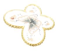 Homoyoyo Paleta de Arte de Uñas Resina con Diseño de para Mezclar Colores Superficie Lisa y Resistente Práctica para Exhibición y Pintura de Esmaltes para Profesionales y Aficionados del