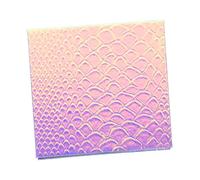 Homoyoyo Paleta de Sombras de Ojos Vacías Efecto de Cambio de Color Diseño de Escamas de Sirena Caja Magnética para Almacenamiento de Maquillaje para Maquillaje Profesional