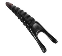 Homoyoyo Palillo del Tendón del Ojo de Cuerno Natural Guasha Facial para Masaje de Cuello y Cara Herramienta de Masaje Manual para Aliviar la Fatiga Visual