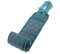 Homoyoyo Paño Exfoliante Corporal Largo para Baño Suministros Exfoliantes Baño Espalda Material Color Azul Flor para Piel Sensible Depurador de Ducha Cuerpo