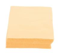 Homoyoyo Paños de Limpieza de Microfibra Color Amarillo para y Gafas y Pantallas Elimina Polvo 100 Portátil Ideales para Tabletas y Teléfonos