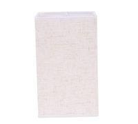 Homoyoyo Pantallas Lamparas de Tela E27, Pantalla de Lámpara Pequeña Cuadrada para Lámpara de Pie Techo, Luz Suave Decorativa, Estilo Simple
