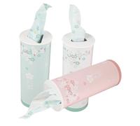 Homoyoyo Pañuelos Cilíndricos para Coche 3 Unidades 40 Hojas Impresos Colores Surtidos Portarrollos Redondo Uso Viaje Hogar Oficina Accesorio Práctico Elegante