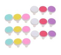 Homoyoyo Papel Abrasivo Seguro Cabezales de Repuesto para Cuidado Delicado y Limpio de Uñas para 18 Lima de Uñas Eléctrica de Bebés Adecuado para Nuevos Padres