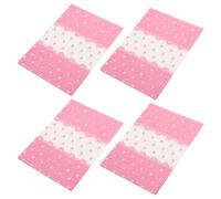 Homoyoyo Papel para Envolver Azúcar y Dulces 500 Piezas Rosa Borde de Encaje Papel para Hornear y Manualidades para Pastelería y Decoración Artesanal