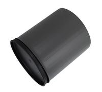 Homoyoyo Papetera Moderna de Metal Sin Tapa para Oficina y Papelera Elegante de Doble Pared para Baño Cocina y Dormitorio