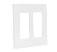 Homoyoyo para Enchufe Doble sin Tornillos Placa Protectora Blanca para Interruptor de Pared Diseño Limpio y Duradero Compatible con Enchufes y Interruptores Estándar para Decoración