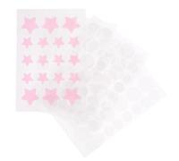 Homoyoyo Parches Hidrocoloides Para Acné Invisible, 126 Unidades, Tamaño Pequeño, Color Rosa Estrella, Transpirables, Para Cuidado Facial y Reducción De Marcas y Granos