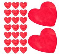 Homoyoyo Parches para Heridas en Forma de Corazón Impermeables Adhesivos Elásticos Pequeños 50 Unidades para Primeros Auxilios en Cuidado de Heridas Aptos para Todas las Edades