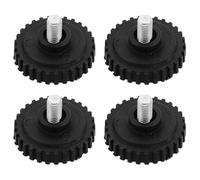 Homoyoyo Patas de Repuesto para Báscula Digital de Cocina Soporte de Acero Inoxidable M8 para 60-200 Kg 4 Unidades Antideslizantes Accesorios Compatibles para Balanzas Electrónicas de