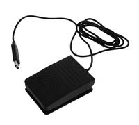 Homoyoyo Pedal USB Pie, Control de Pie, Interruptor de Teclado Multimedia Personalizable, Soporte Macro, Plástico, Grande, Negro, para Videojuegos y Streaming