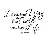 Homoyoyo Pegatinas De Pared Removibles Versículo Bíblico Papel Tapiz Para Hogar