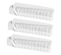 Homoyoyo Peine Antiestático Plegable Portátil 3 Piezas Tamaño Pequeño Para Niños y Mujeres Cepillo De Cerdas Compacto Para Viaje y Uso Diario