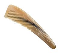 Homoyoyo Peine de de Buey para Masaje Desenredante Natural con Diseño de Mango Ergonómico Cepillo para Mujer Práctico y Duradero para Cuidado del Cabelludo