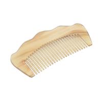 Homoyoyo Peine de Dientes para Cabello Masajeador de Cabelludo Peine Alisador Handmade para Evitar Pérdida de Pelo Suave y Duradero Cómodo para Diario