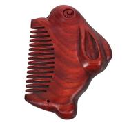 Homoyoyo Peine de Madera Pequeño para Viaje Compacto y Antiestático Peine de Bolsillo para Mujeres para Cabello Rizado y Desenredante y con Material Natural