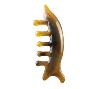 Homoyoyo Peine De Masaje Para Cabelludo Shark Comb Peine De Resina Puntos De Acupresión Para Masaje Diario El Hogar