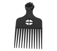 Homoyoyo Peine de Plástico para Peinado Afro con Diseño Ergonómico Peine Desenredante y Moldeador para Cabello Rizado Herramienta Esencial para Texturizar y Controlar el Cabello Casa o