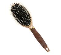 Homoyoyo Peine Ovalado Antiestático Cabello Cerdas de Nylon y Mango de Abs, Cepillo de Masaje para Desenredar y Cuidado del Cuero Cabelludo