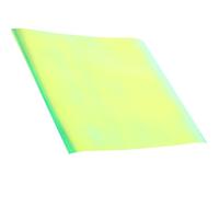 Homoyoyo Película que Brilla Oscuridad para Prendas de Vestir, Película de Transferencia de Calor Diy, Pu, Verde, 25x30,5cm, para Ropa, Diseño de Logotipos