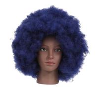 Homoyoyo Peluca Rizada Africana Peluca Corta Esponjosa para Mujeres Negras Accesorio de Cabello Sintetico para Fiestas Tematicas Cosplay y Uso Diario
