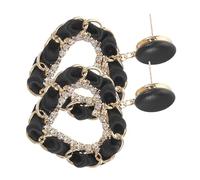 Homoyoyo Pendientes Cuero PU para Mujeres Pendientes Largos Geométricos de Vintage Joyería para Ocasiones Especiales