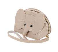 Homoyoyo Pequeño Bolso de Cambio diminuto Lindas Carteras conformado pequeña Felpa Bolsa para Bolsos Billetera Divertida Lindo Bolso Monedero pequeño Bolso pequeño PU Grey