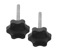 Homoyoyo Perillas De Ajuste Tornillo M6 Para Andadores Ruedas Reemplazo Plástico y Metal Almohadilla Antideslizante Uso Reposabrazos Piezas De Repuesto Para Movilidad