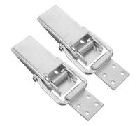 Homoyoyo Pestillo de Puerta de Resorte Galvanizado para Remolque 2 Piezas Cierre de Seguridad para Camión Accesorio de Herrajes Resistente para Caravanas y Vehículos Recreativos