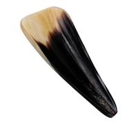 Homoyoyo Pieza Raspadora Triangular de Cuerno Natural para Masaje Corporal, Herramienta de Masaje de 9-15 Cm para Cuidado y Relajación Muscular