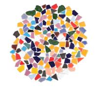 Homoyoyo Piezas de Cerámica para Bricolaje 500 G Fragmentos de Mosaico Pequeños Irregulares Azulejos de Cerámica Surtidos Multicolor para Manualidades en Jardín y Decoración Artesanal