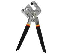 Homoyoyo Pinza Crimpadora de Acero Boca Plana para Perforar y Sujetar Perfiles Metálicos en Trabajos de Pladur, Herramienta Ergonómica Antideslizante para Color Aleatorio Estilo Aleatorio