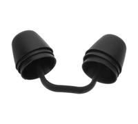 Homoyoyo Pinza Nasal para Natación de Silicona Negra Suave, Clip Nasal Antideslizante Ajustable 12-14 Mm para Adultos, Accesorio Deportivo para Entrenamiento en Piscina y Deportes