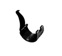 Homoyoyo Pinza Pelo Forma de Caballo en Cristal Negro, Diseño Ergonómico y Material Abs Strass, Adecuado para Uso Diario y Fiestas en Mujeres y Niñas