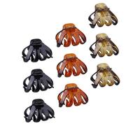 Homoyoyo Pinzas Cabello Garra De Pelo Set De 9 Piezas Pequeñas 6 Cm Diseño De Pulpo, Antideslizantes y Resistentes Para Mujeres, Uso Diario y Fiestas