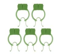 Homoyoyo Pinzas Nariz 5 Piezas Verdes de Espuma Plástica, Clips para Hemorragias Nasales y Ejercicios de Respiración, Corrector Nasal Portátil para Natación y Entrenamiento Respiratorio