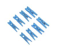 Homoyoyo Pinzas para Fotos de Madera Mini 25 CM Azul Claro 200 Unidades para Manualidades Decoración de Fiestas y Organización de Notas