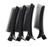 Homoyoyo Pinzas Para Seccionar El Cabello 4 Unidades Antideslizantes Perfectas Para Peluquería Profesional.