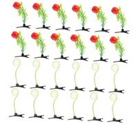 Homoyoyo Pinzas Pelo Brotes de Soja 24 Unidades Pequeñas para Niñas Accesorios Cabello Creativos para Uso Diario y Fiestas Estilo Kawaii Varios estilos