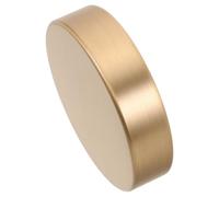 Homoyoyo Pisapapeles Redondo de Latón Macizo 6 Cm, Pisapapeles para Escritorio de Oficina, Bloque para Sujetar Papel Xuan y Caligrafía, Accesorio Vintage Funcional para Práctica y Lectura