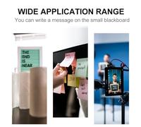 Homoyoyo Pizarra de Madera con Soporte Forma de Corazón Tabla de Escritura Vertical para Decorativa y Reutilizable para Mensajes y Pintura Sobremesa