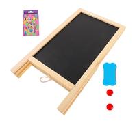 Homoyoyo Pizarra de Madera Creativa para Mensajes y Tablero de Menú, Resistente Fina Elaboración, Adecuado como Tablero de Mesa Exhibición Hogar