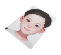 Homoyoyo Plantilla de Pintura Facial Reutilizable con Diseño para Practicar Maquillaje para y Profesionales Herramienta de Entrenamiento Portátil para Técnicas de Pintura Facial