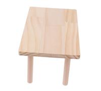 Homoyoyo Plataforma de Madera Maciza para Hámster Mediana Resistente a Mordeduras Accesorio para Jaulas de Hámster Adecuado para Crear Espacios de Juego y Escalada Hábitats de Pequeños